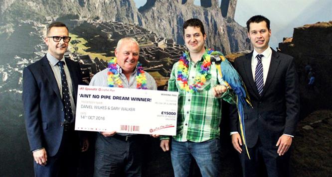 Plumber wins £15,000 holiday of a lifetime through JG Speedfit competition   image