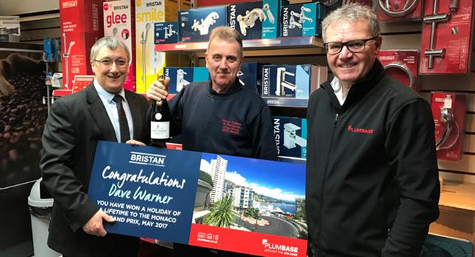 Winner of Bristan and Plumbase promotion announced image