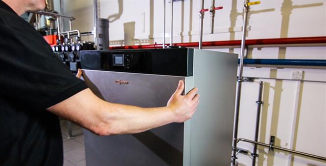 Viessmann’s new Vitocrossal 100: a compact floor-standing commercial boiler  image