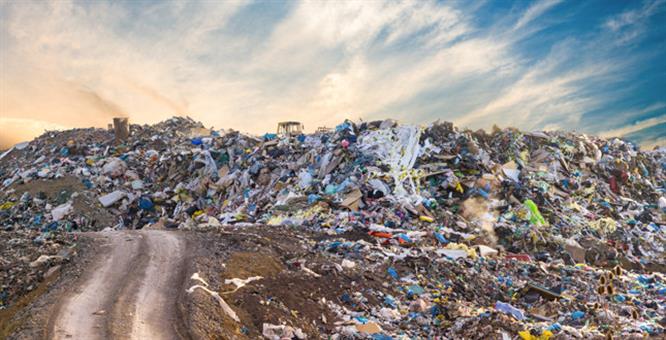 At work waste is a major landfill contributor  image