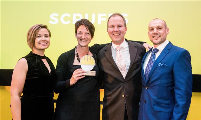 Scruffs does a double take at industry awards image