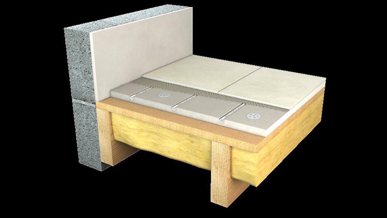 Ambiente's new UFH board combines benefits of insulation and cement image