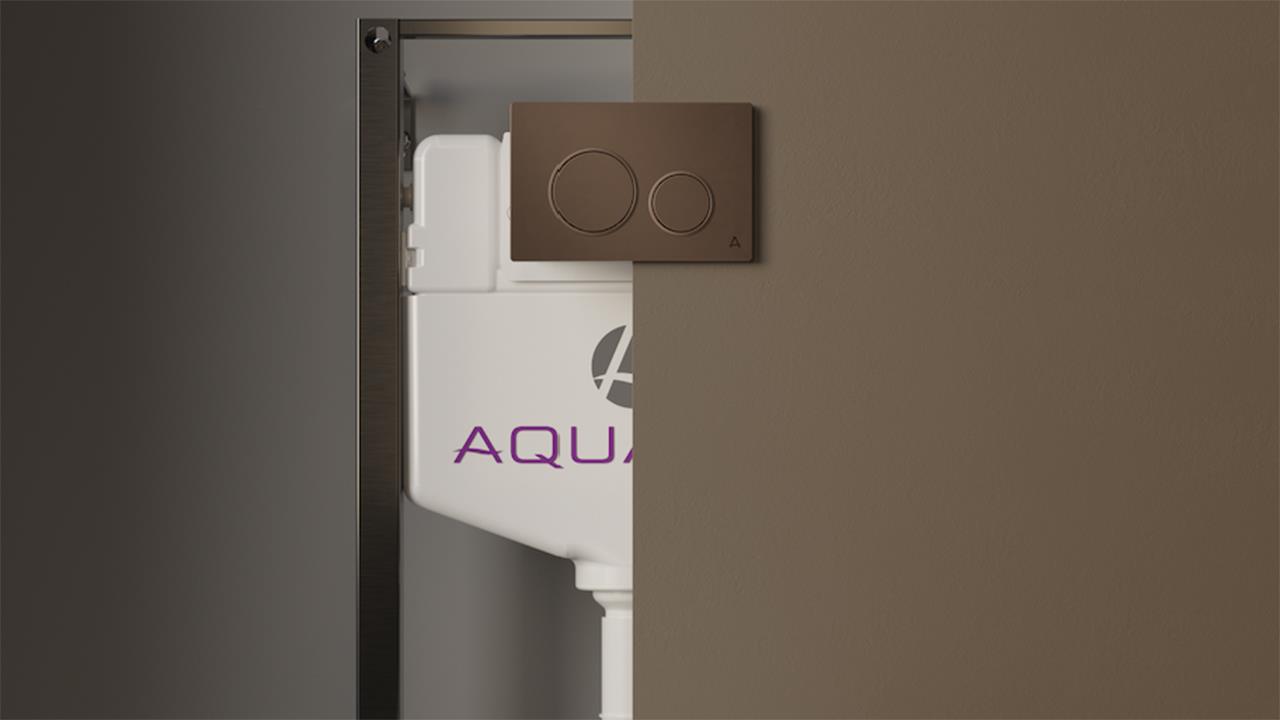 Aqualla expands offering with new concealed W/C frames and flush plates image