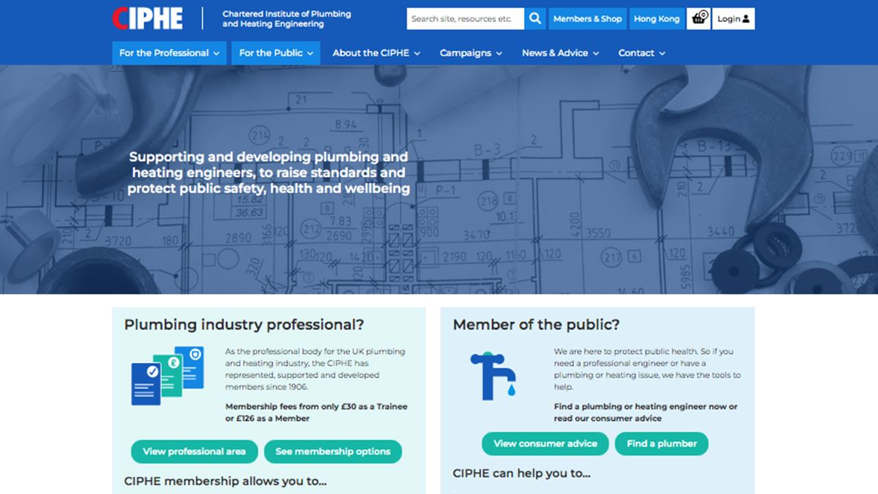 CIPHE launches new website image