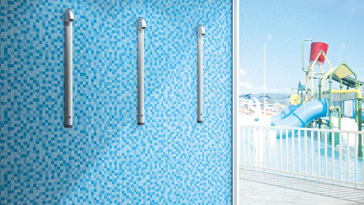 DELABIE unveils new electronic shower panel image