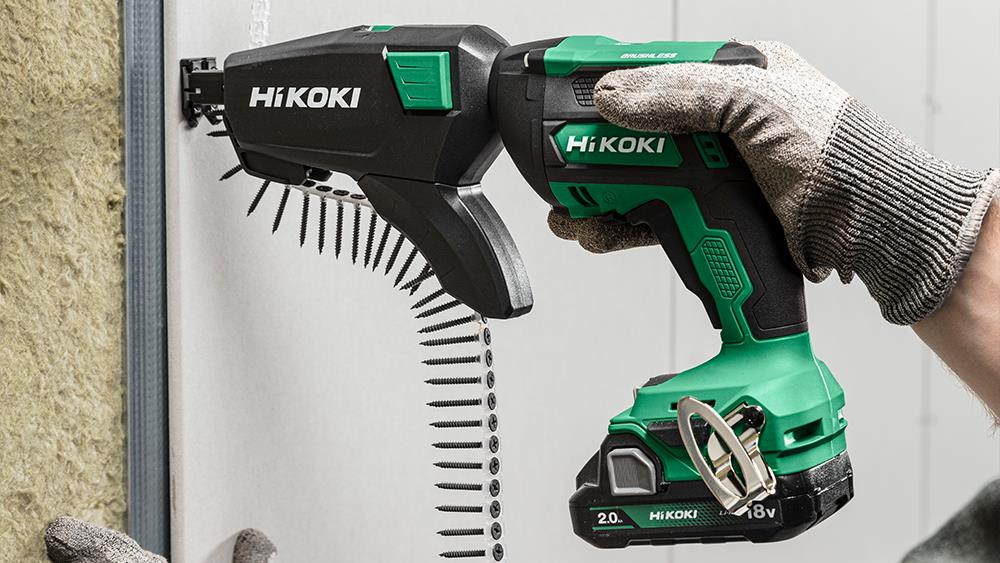 Hikoki launches cordless 18v drywall screwdrivers image
