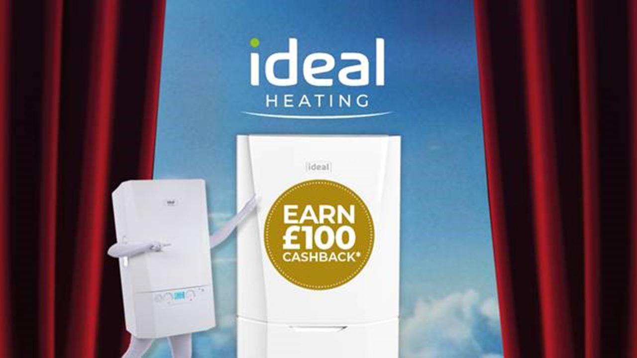 Claim up to £1,000 cashback in new Ideal Heating Max boiler promotion image