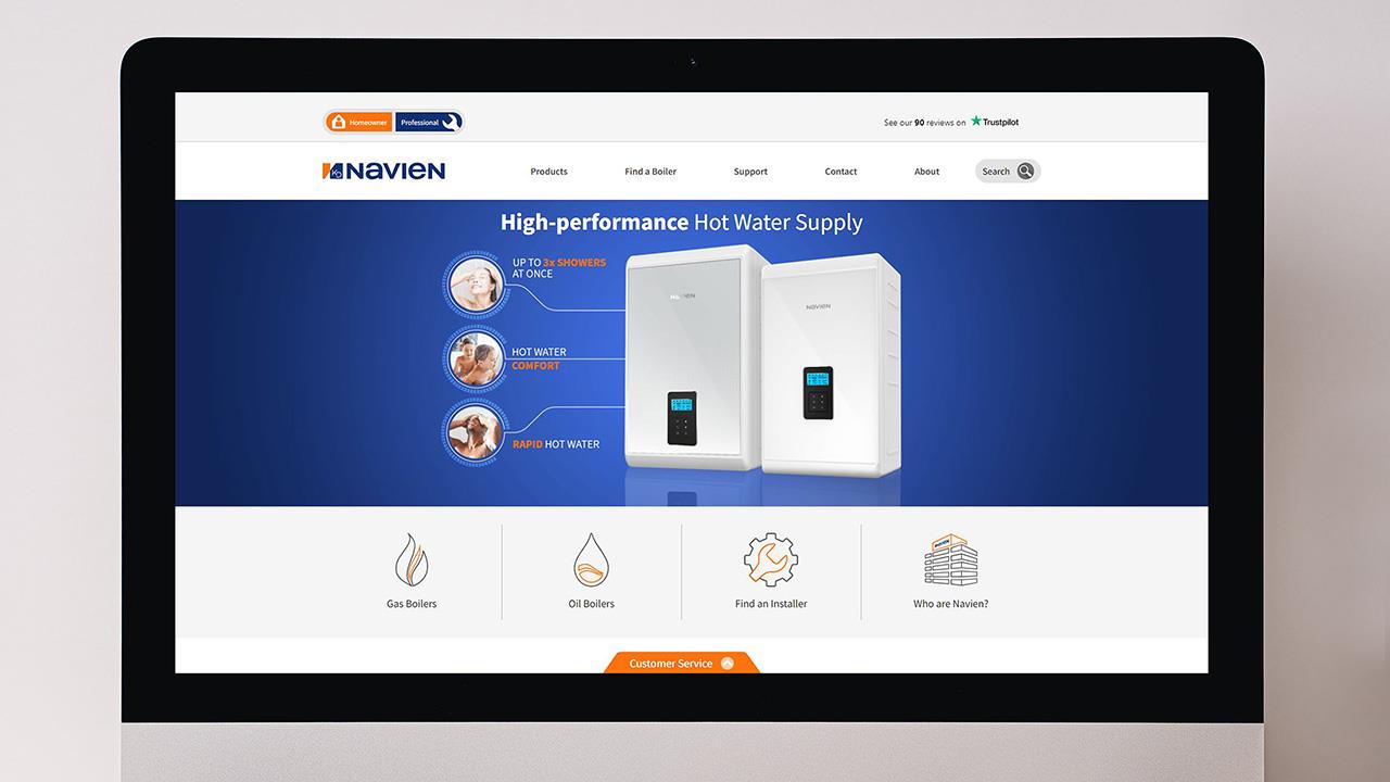Navien launches new website for professionals and end-users image