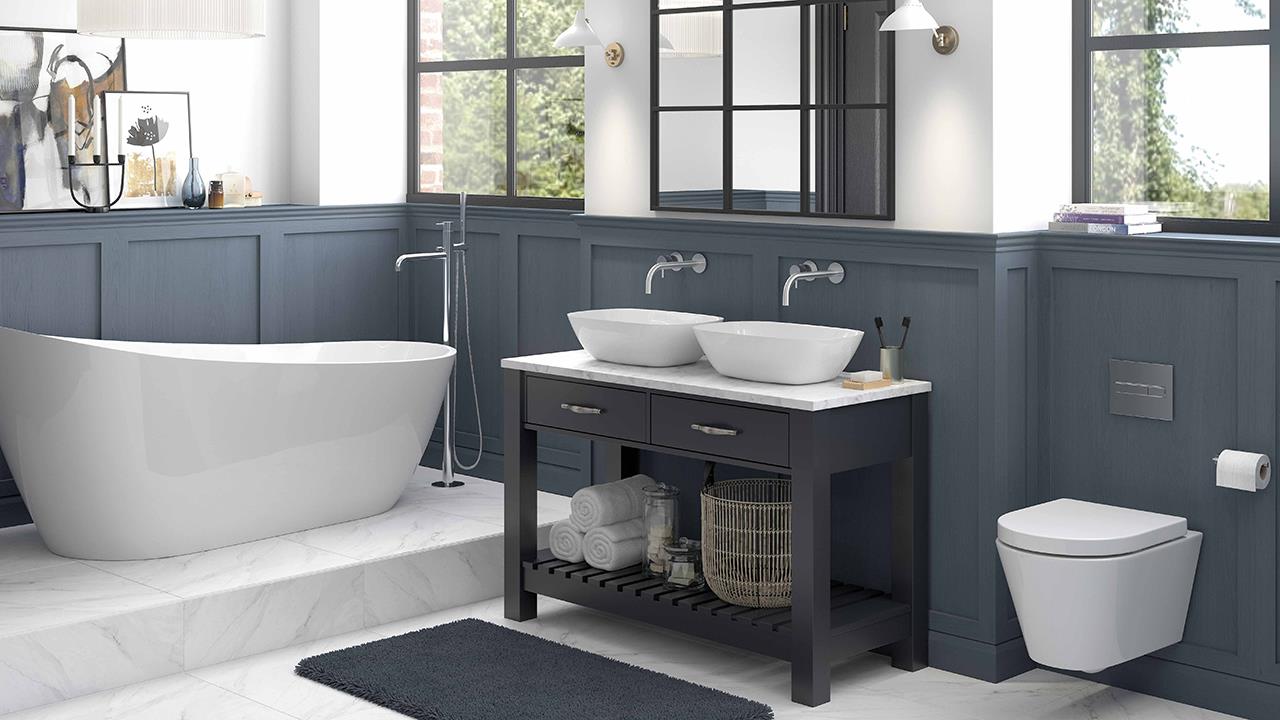 New free-standing bathroom furniture options now available from PJH image