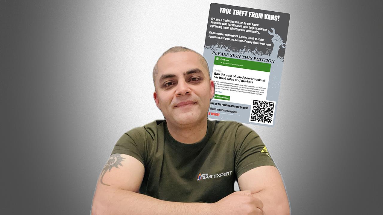 Talon backs installer’s anti-tool theft petition image