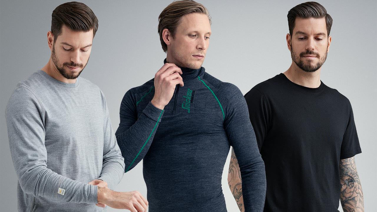 Extension of Merino Wool undergarment range from Snickers image